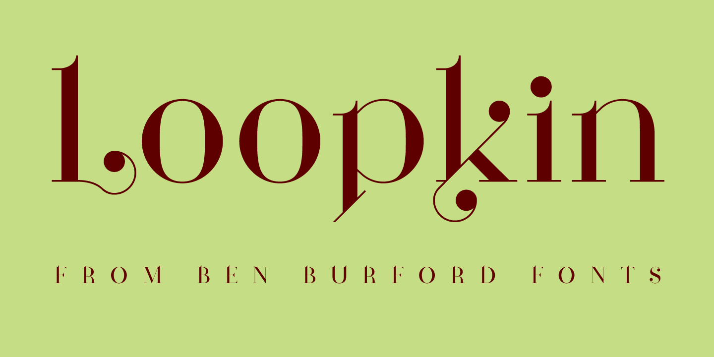 Loopkin Font